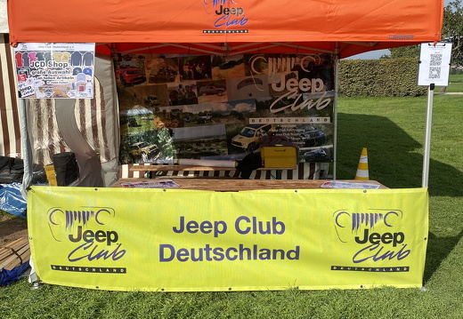 Jeep Camp 2021 Anmelde-Zelt