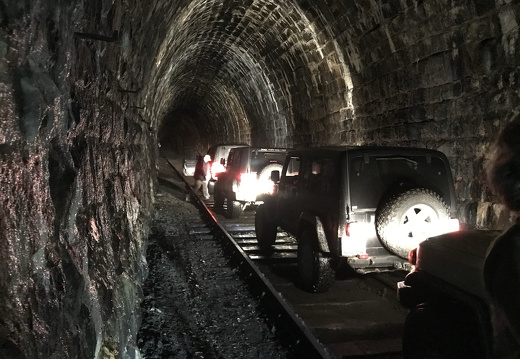 Alter Bahntunnel Polen